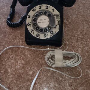 Vintage Western Electric Rotary Dial Desk Telephone. Made in The USA